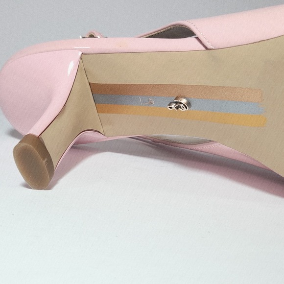 Sam Edelman Bianka Pink Patent Leather Slingback Pumps Pointed Toe MSRP $150 - Picture 15 of 16